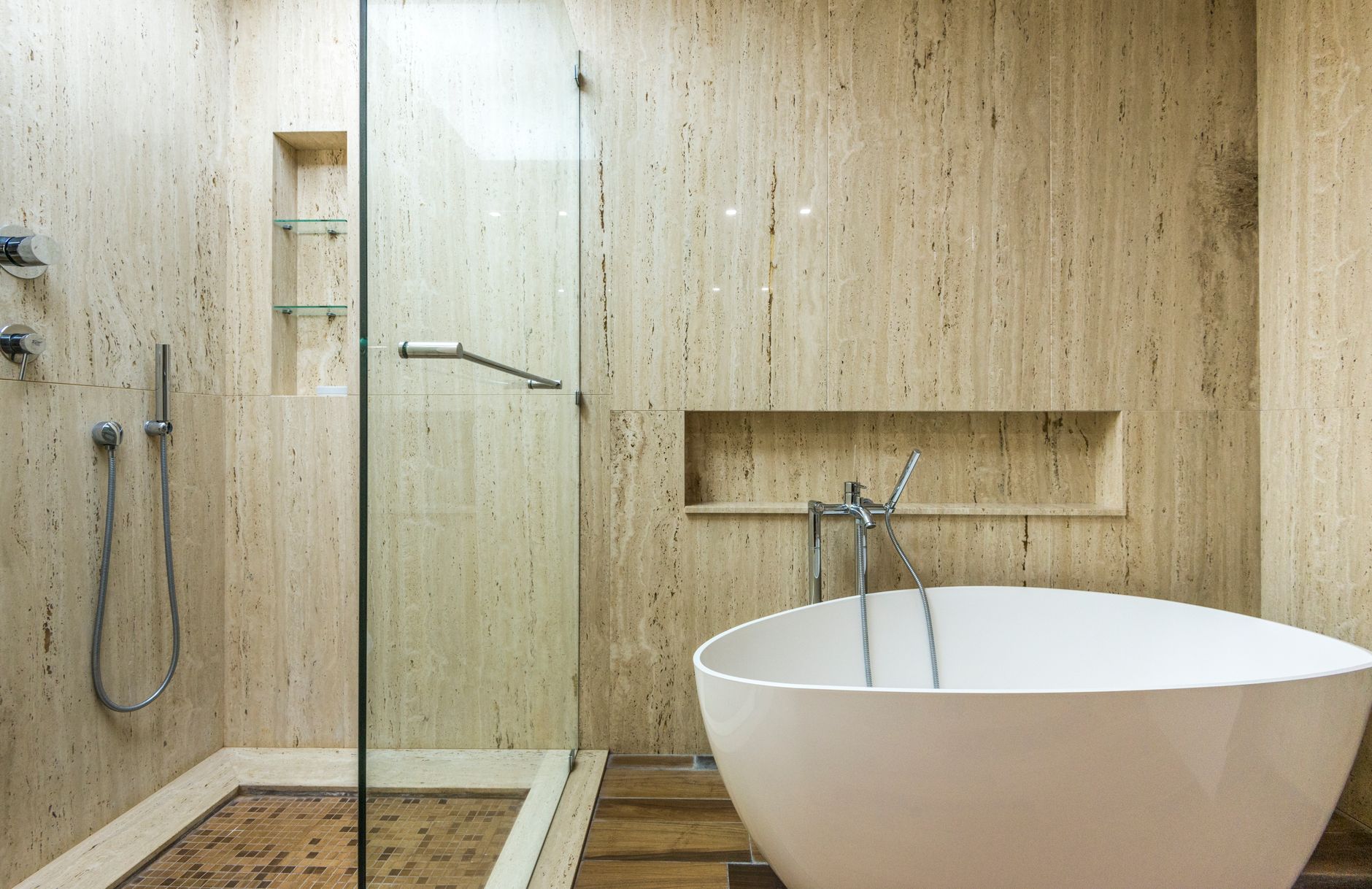 Tub-to-Shower Conversion